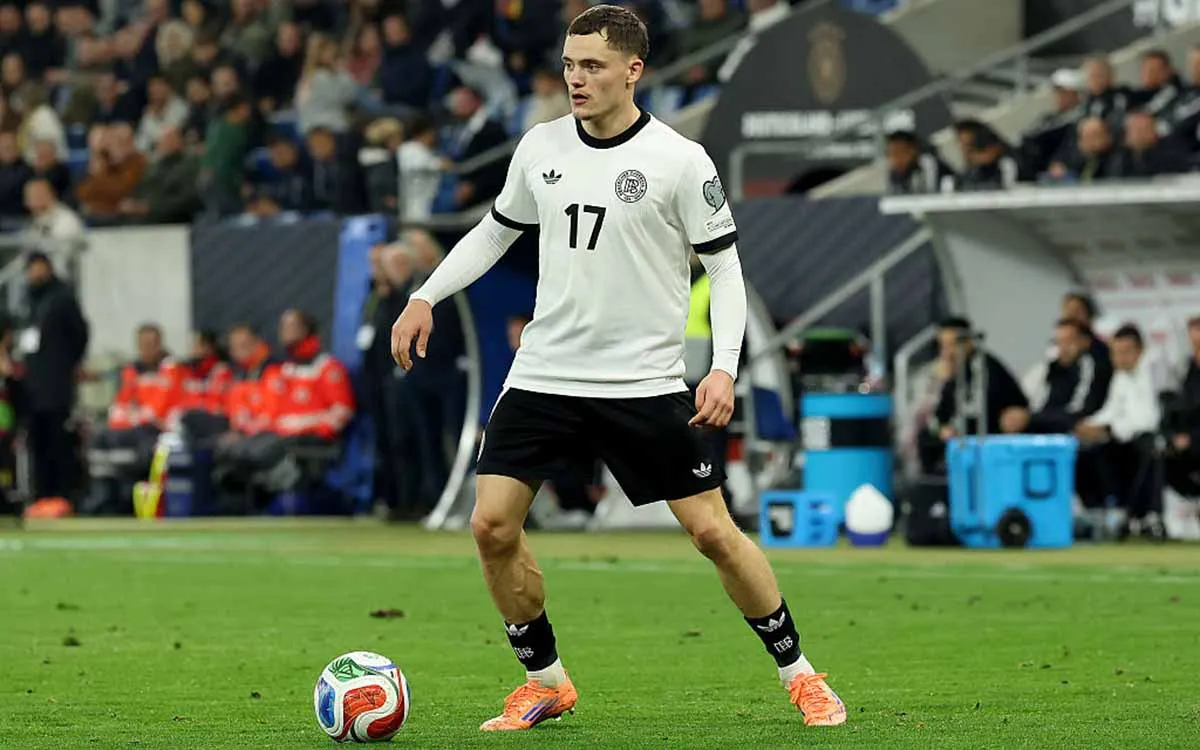 Флориан Вирц в составе сборной Германии