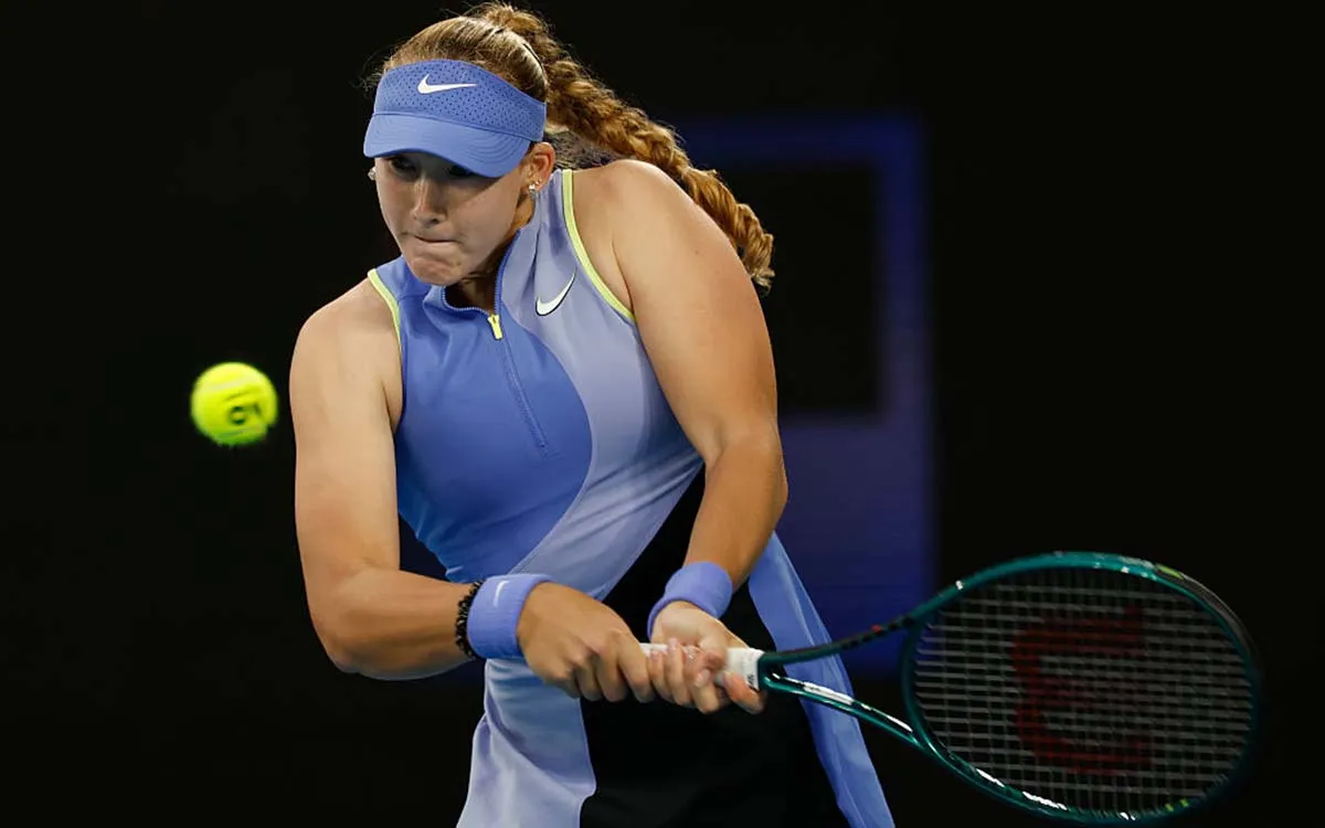 Мирра Андреева на Australian Open 2026