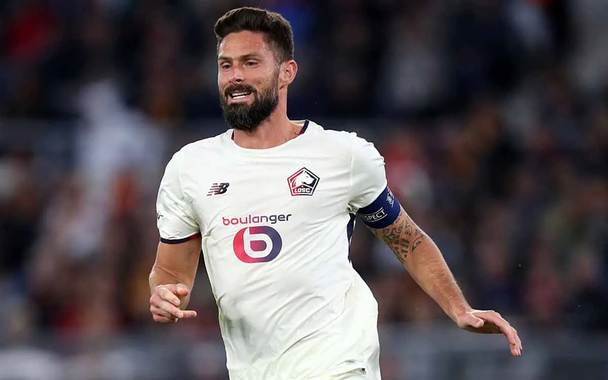 Оливье Жиру в составе Лилля