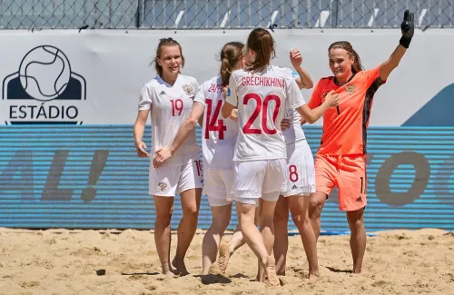 В пятницу стартует первый Межконтинентальный кубок по пляжному футболу среди женщин
